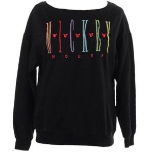 Disney Parks Mickey Mouse embroidered long sleeve tee